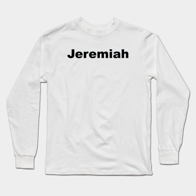 Jeremiah Long Sleeve T-Shirt by ProjectX23Red